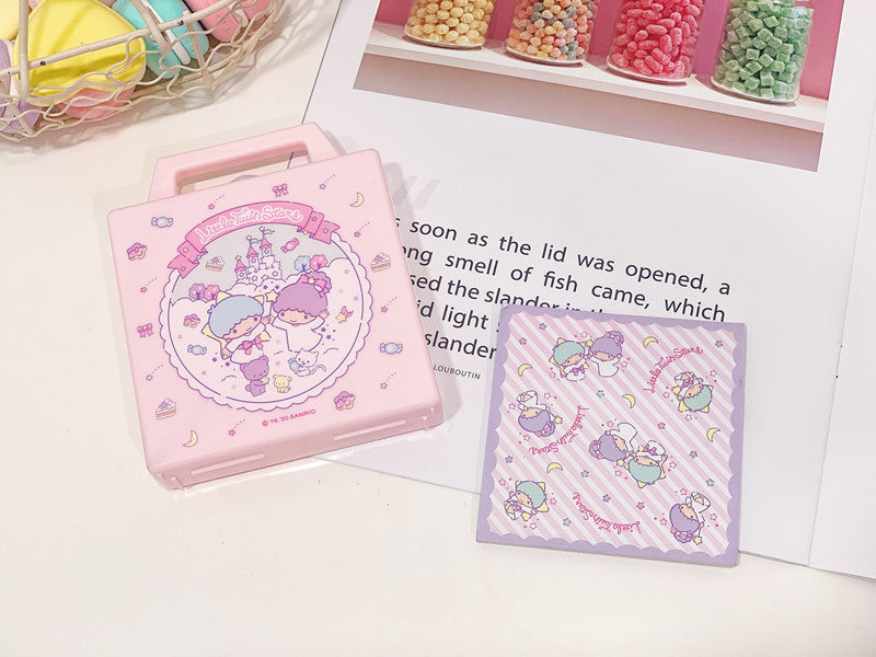 Japanese cute cartoon student Notepad storage box