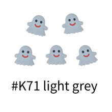 Load image into Gallery viewer, 10pcs halloween pumpkin cartoon scattered beads