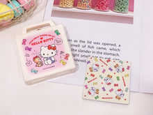 Load image into Gallery viewer, Japanese cute cartoon student Notepad storage box