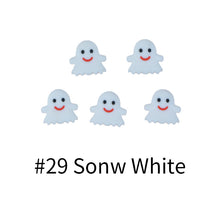 Load image into Gallery viewer, 10pcs halloween pumpkin cartoon scattered beads