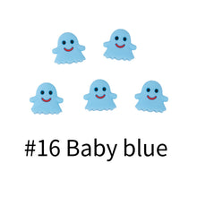 Load image into Gallery viewer, 10pcs halloween pumpkin cartoon scattered beads