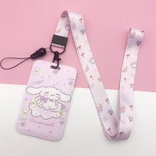 Lade das Bild in den Galerie-Viewer, 【buy 2 get 1 free】Kawaii  Keychain Cartoon Cat Sliding Card Holder
