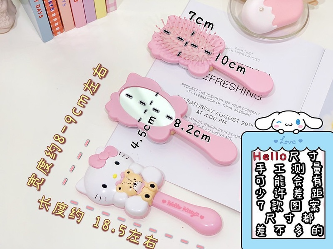 Cute Massage Airbag Comb Antistatic Comb