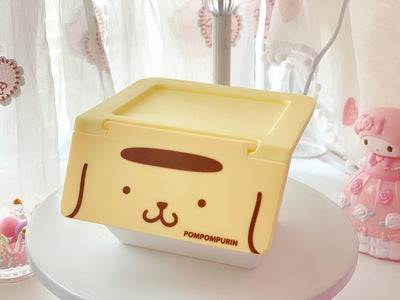 Cartoon Pattern Desktop Superimposed Drawer Storage Box