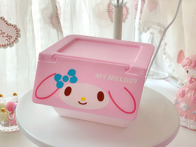 Cartoon Pattern Desktop Superimposed Drawer Storage Box