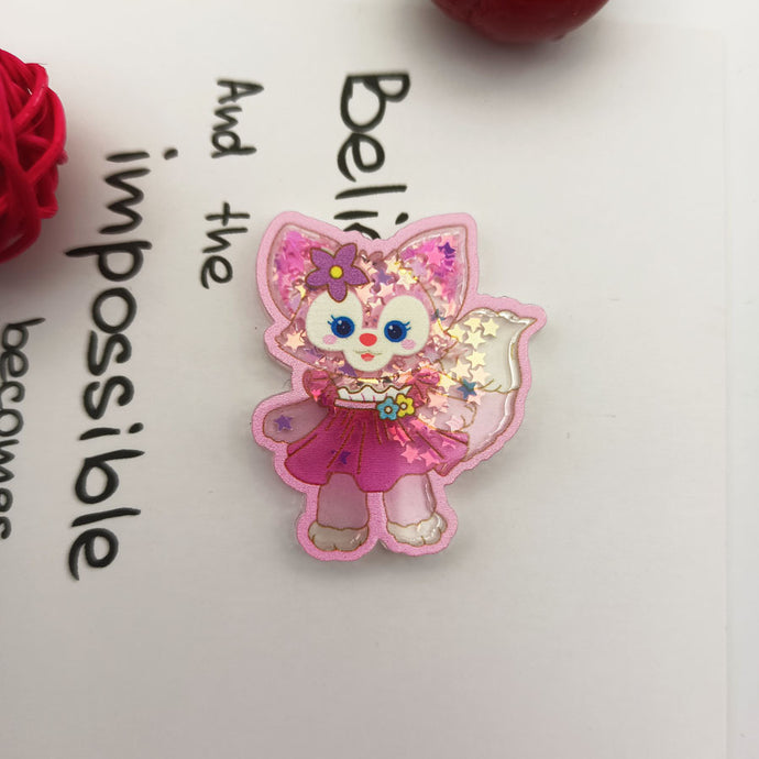 Acrylic jewelry DIY mobile phone case patch