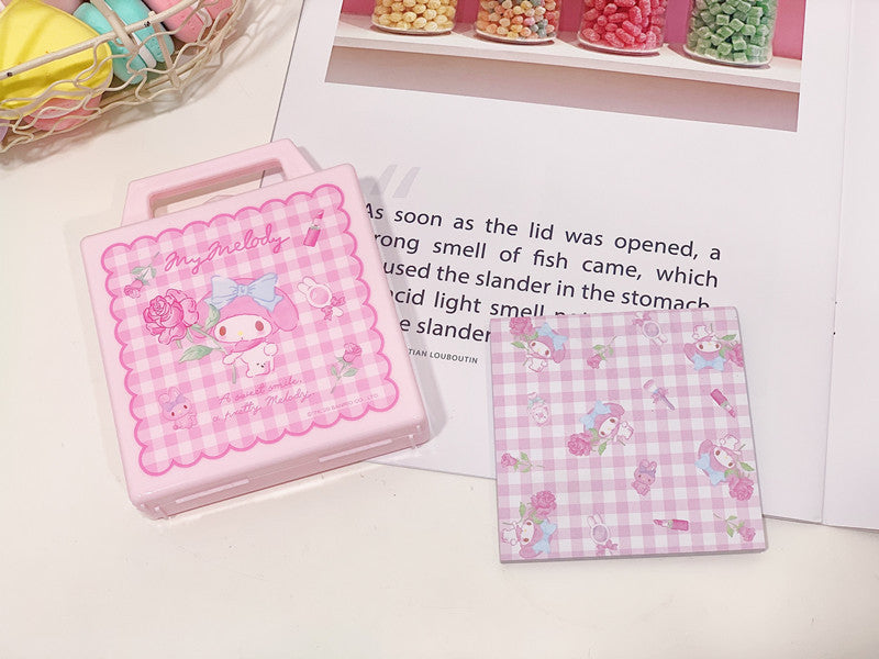 Japanese cute cartoon student Notepad storage box