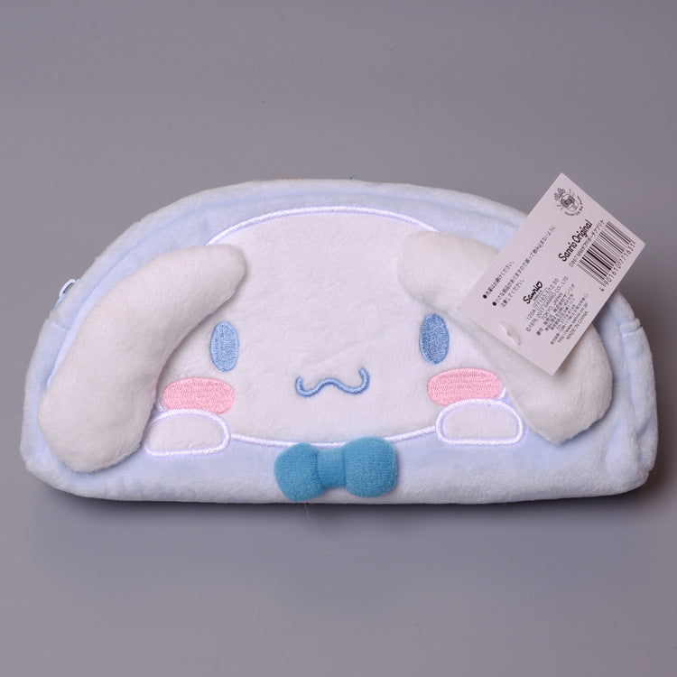 Cute Japanese plush doll cosmetic bag storage bag