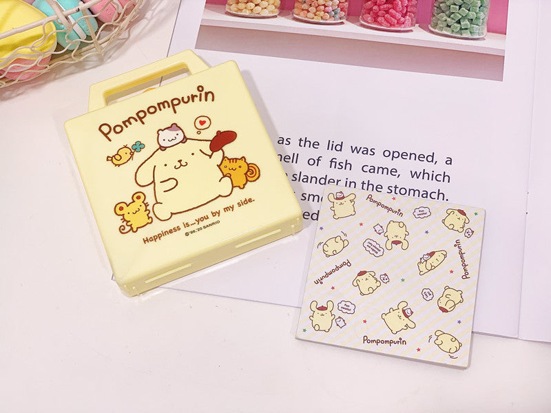 Japanese cute cartoon student Notepad storage box