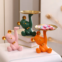 Lade das Bild in den Galerie-Viewer, key storage tray bear ornament
