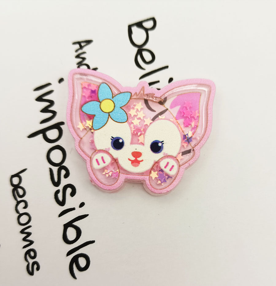 Acrylic jewelry DIY mobile phone case patch