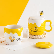 Lade das Bild in den Galerie-Viewer, bee honey pot cup set
