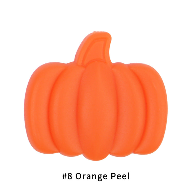 10pcs halloween pumpkin cartoon scattered beads