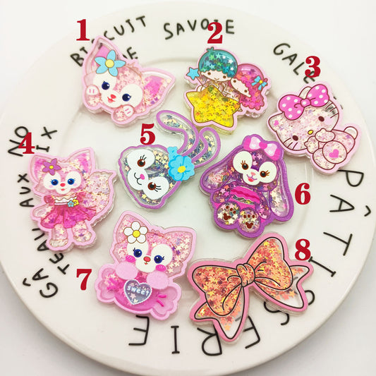 Acrylic jewelry DIY mobile phone case patch
