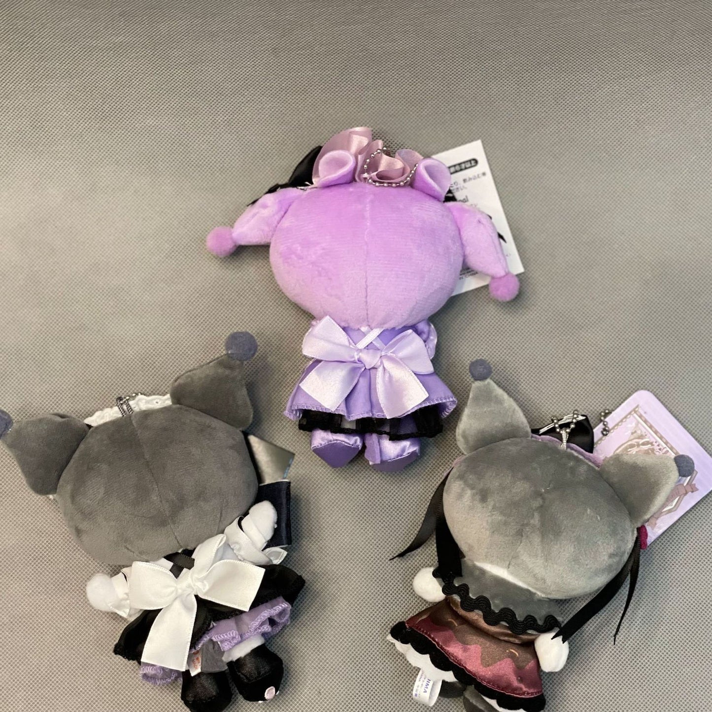 3 pcs 12cm plush dolls【choose in live】